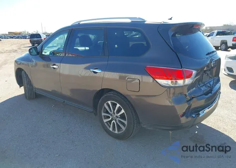 2015 Nissan Pathfinder S из США, поврежденный, VIN 5N1AR2MN0FC650994